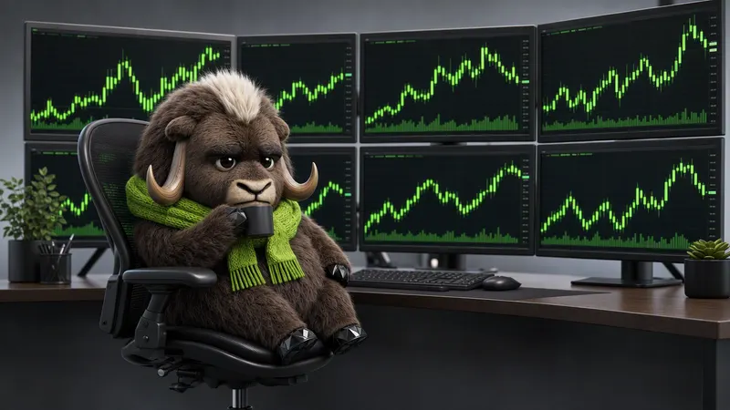 six charts. all green. nobody to tell.